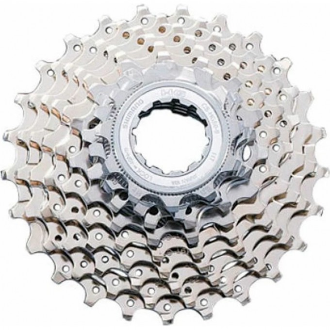 Кассета SHIMANO TIAGRA, HG50, 9 скоростей, 12-25, никелированная ICSHG509225 Кассета SHIMANO TIAGRA, HG50, 9 скоростей, 12-25, никелированная ICSHG509225