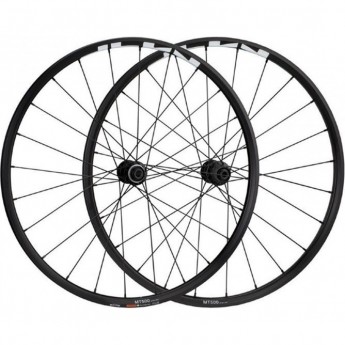 Комплект колес SHIMANO MT-500-B, переднее и заднее, F:15/R12 мм E-THRU, 27,5", для 11 скоростей, C.LOCK, OLD 110/148