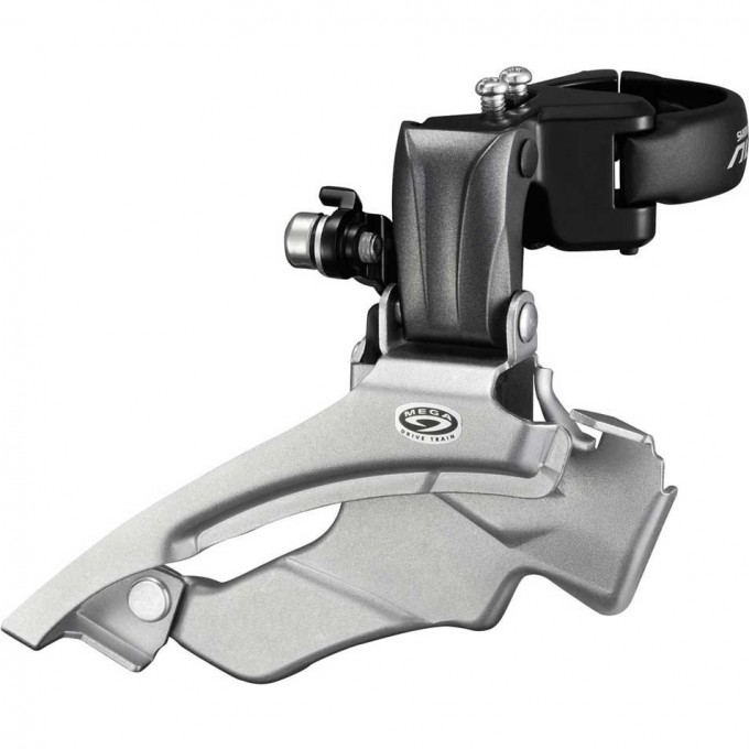 Переключатель передний SHIMANO ALTUS ,M371, универсальная тяга, универсальный хомут, 3X9 скоростей, угол:63-66 EFDM371X3 Переключатель передний SHIMANO ALTUS ,M371, универсальная тяга, универсальный хомут, 3X9 скоростей, угол:63-66 EFDM371X3