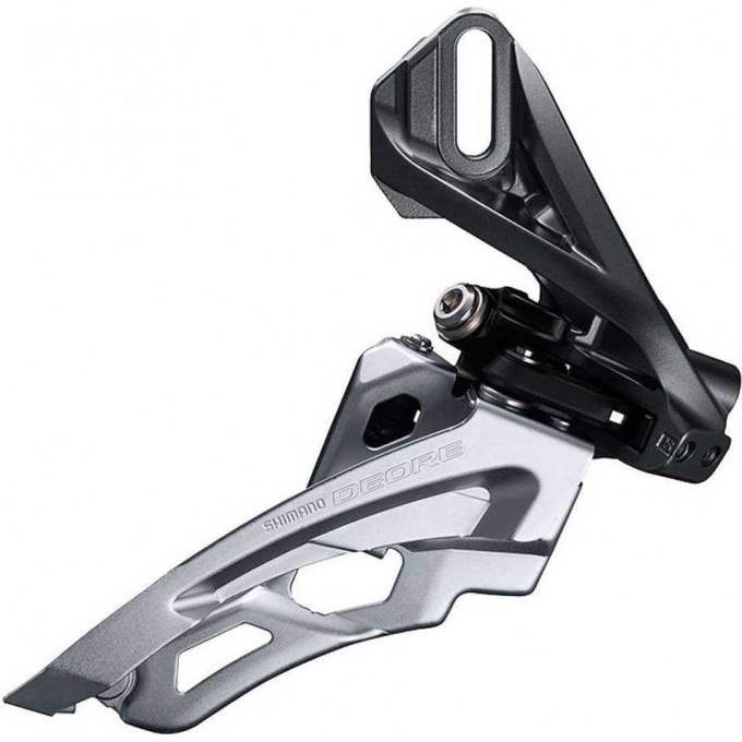 Переключатель передний SHIMANO DEORE, M6000-D, SIDE-SWING, DIRECT MOUNT для 3X10 скоростей, верхняя тяга, черный IFDM6000D6 Переключатель передний SHIMANO DEORE, M6000-D, SIDE-SWING, DIRECT MOUNT для 3X10 скоростей, верхняя тяга, черный IFDM6000D6
