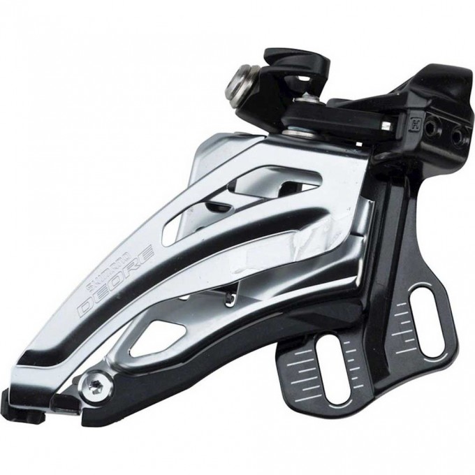 Переключатель передний SHIMANO DEORE, M6020-E, для 2X10 скоростей, E тип (без BB пластины), SIDE-SWING IFDM6020E6 Переключатель передний SHIMANO DEORE, M6020-E, для 2X10 скоростей, E тип (без BB пластины), SIDE-SWING IFDM6020E6