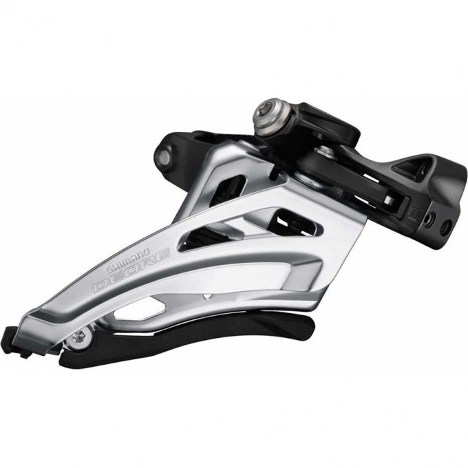 Переключатель передний SHIMANO DEORE, M6020-M, для 2X10 скоростей, средний хомут 34.9 с адаптером (28.6/31.8), SIDE-SWING, IFDM6020MX6 Переключатель передний SHIMANO DEORE, M6020-M, для 2X10 скоростей, средний хомут 34.9 с адаптером (28.6/31.8), SIDE-SWING, IFDM6020MX6