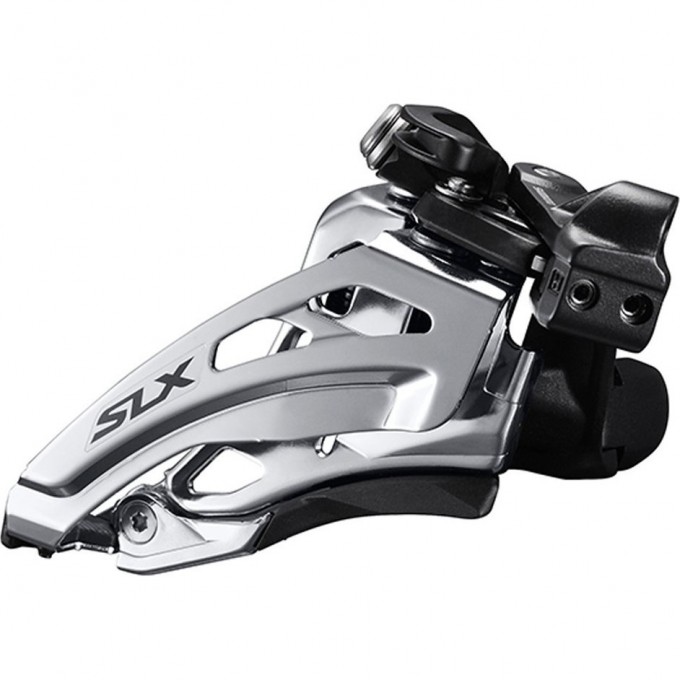 Переключатель передний SHIMANO SLX, M677-L, для 2X10 скоростей, нижний хомут 34.9 с адаптером 28.6/31.8, SIDE-SWING, угол: 66-6 IFDM677LX6 Переключатель передний SHIMANO SLX, M677-L, для 2X10 скоростей, нижний хомут 34.9 с адаптером 28.6/31.8, SIDE-SWING, угол: 66-6 IFDM677LX6