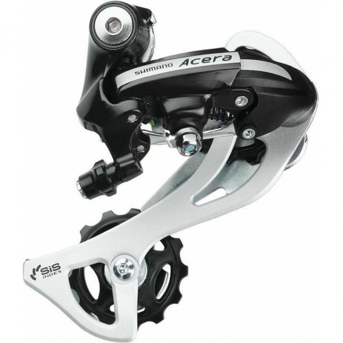 Переключатель задний SHIMANO ACERA, M360, SGS, 7/8 скоростей, черный ERDM360SGSL Переключатель задний SHIMANO ACERA, M360, SGS, 7/8 скоростей, черный ERDM360SGSL