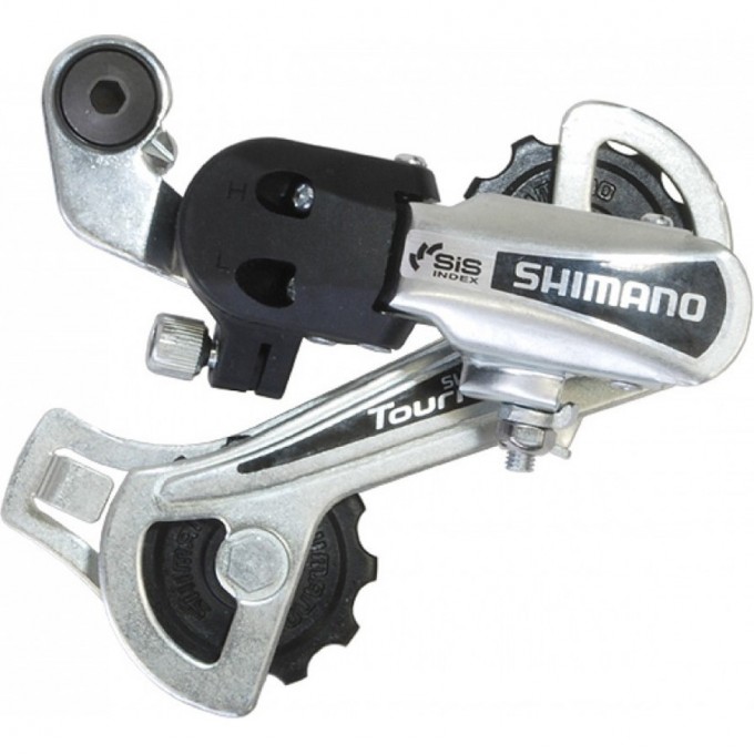 Переключатель задний SHIMANO TOURNEY, TTY21-B, GS, 6 скоростей, крепление на болт, серебристый, без упаковки ARDTY21BGSDS Переключатель задний SHIMANO TOURNEY, TTY21-B, GS, 6 скоростей, крепление на болт, серебристый, без упаковки ARDTY21BGSDS
