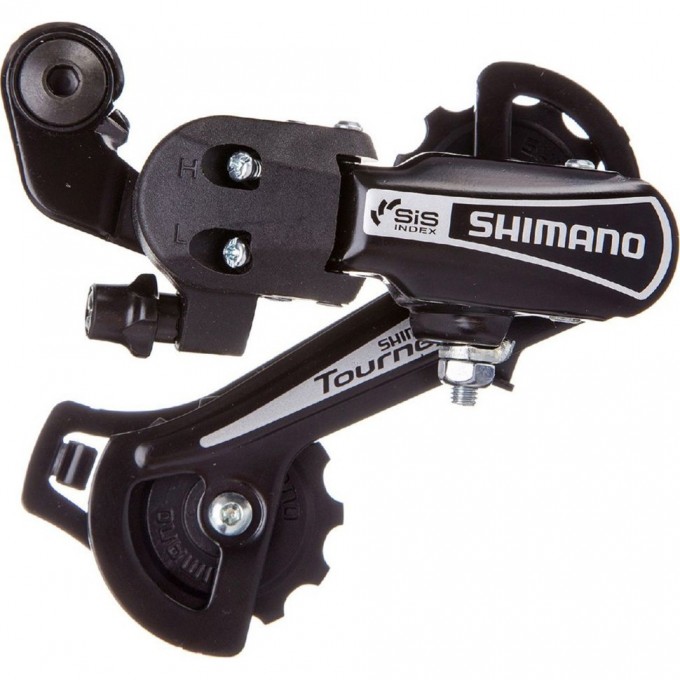 Переключатель задний SHIMANO TOURNEY, TY21-B, GS, 6 скоростей, крепление на болт, черный, без упаковки ARDTY21BGSDL Переключатель задний SHIMANO TOURNEY, TY21-B, GS, 6 скоростей, крепление на болт, черный, без упаковки ARDTY21BGSDL