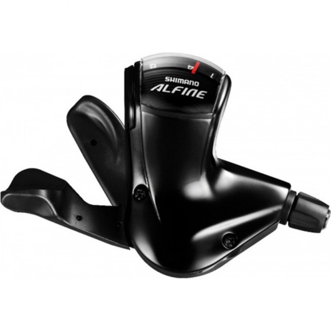 Шифтер SHIMANO ALFINE, S503, 8 скоростей, трос+оплетка, для CJ-8S20, черный ESLS503210LLL3 Шифтер SHIMANO ALFINE, S503, 8 скоростей, трос+оплетка, для CJ-8S20, черный ESLS503210LLL3
