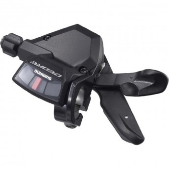 Шифтер SHIMANO DEORE, M590, левый, 3 скорости, трос 1800 мм