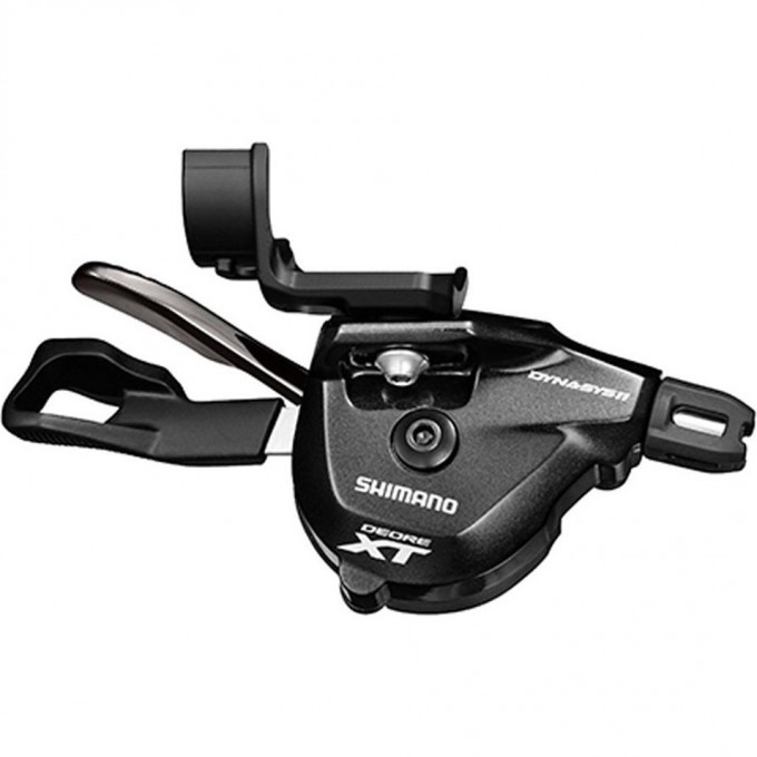 Шифтер SHIMANO XT, M8000-I, правый, 11 скоростей, крепление к BL I-SPEC II ISLM8000IRAP Шифтер SHIMANO XT, M8000-I, правый, 11 скоростей, крепление к BL I-SPEC II ISLM8000IRAP