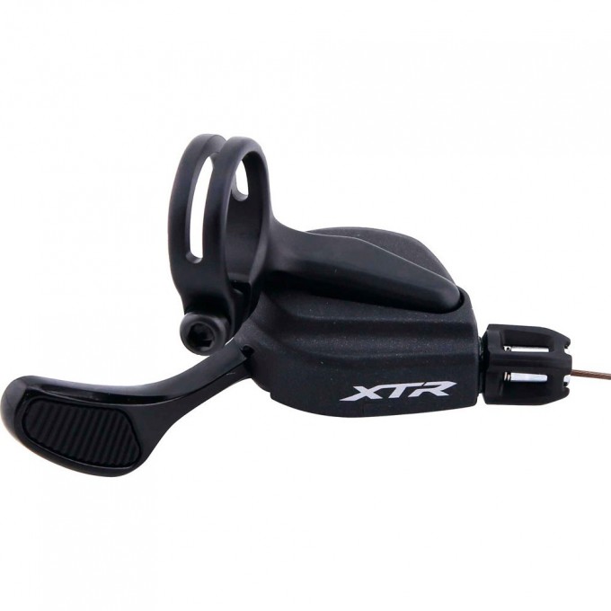 Шифтер SHIMANO XTR, M9100, 2 скорости, на хомут, трос+оплетка ISLM9100LBP Шифтер SHIMANO XTR, M9100, 2 скорости, на хомут, трос+оплетка ISLM9100LBP