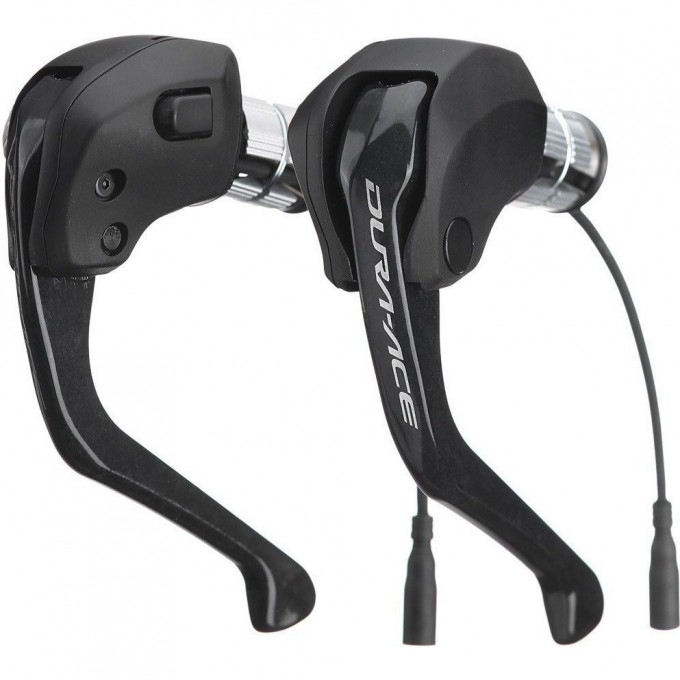 Шифтер/Тормозная ручка SHIMANO DURA-ACE DI2, R9160, для TT руля, левый и правый, 2X11 скорости ISTR9160PA Шифтер/Тормозная ручка SHIMANO DURA-ACE DI2, R9160, для TT руля, левый и правый, 2X11 скорости ISTR9160PA