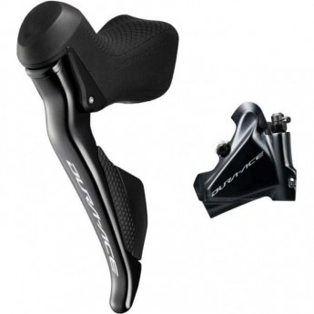 Шифтер/Тормозная ручка SHIMANO DURA-ACE DI2, ST-R9170/BR-R9170, правый, на 11 скоростей, под дисковый тормоз, для крепления 25 мм