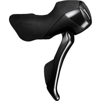 Шифтер/Тормозная ручка SHIMANO NON-SERIES ST-RS405, правый, 10 скоростей, с тросом переключателя, темно-серый