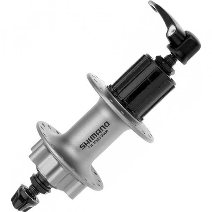 Втулка задняя SHIMANO DEORE, M525A, 36 ОТВ, 8/9СК, QR, 6-БОЛТ, ЦВ. СЕРЕБРИСТЫЙ EFHM525AAZS Втулка задняя SHIMANO DEORE, M525A, 36 ОТВ, 8/9СК, QR, 6-БОЛТ, ЦВ. СЕРЕБРИСТЫЙ EFHM525AAZS
