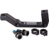 Адаптер дискового тормоза SHIMANO R180P/S, болт 2 штуки, стопорное кольцо 2 штуки ISMMAR180PSA
