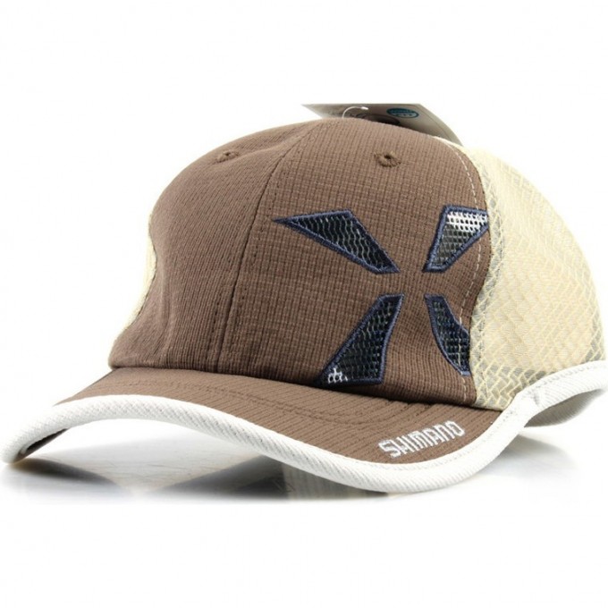 Кепка SHIMANO XEF WIND-FIT HALF MESH CAP КОФЕЙНО КОРИЧНЕВАЯ REGULAR SIZE 5XCA252Q2F Кепка SHIMANO XEF WIND-FIT HALF MESH CAP КОФЕЙНО КОРИЧНЕВАЯ REGULAR SIZE 5XCA252Q2F