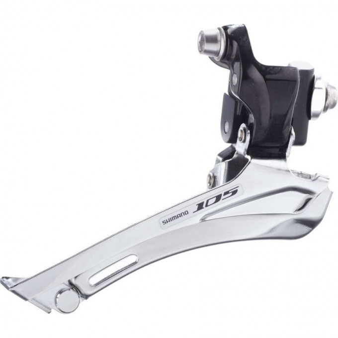 Переключатель передний SHIMANO 105, 5700, черный на упор, для 2x10 скоростей IFD5700FL Переключатель передний SHIMANO 105, 5700, черный на упор, для 2x10 скоростей IFD5700FL