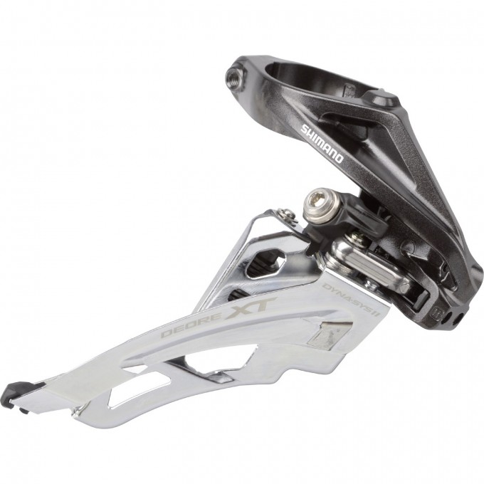 Переключатель передний SHIMANO DEORE, M5100-M, SIDE-SWING, на хомут 34,9 (с адаптером 28,6/31,8), для 2x11 скоростей IFDM5100MX4 Переключатель передний SHIMANO DEORE, M5100-M, SIDE-SWING, на хомут 34,9 (с адаптером 28,6/31,8), для 2x11 скоростей IFDM5100MX4
