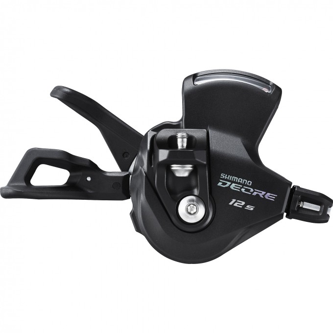 Шифтер SHIMANO DEORE, M5100-R, правый, 11 скоростей, на хомут, с индикатором, трос 2050мм с SP41 1880мм ISLM5100RA1P Шифтер SHIMANO DEORE, M5100-R, правый, 11 скоростей, на хомут, с индикатором, трос 2050мм с SP41 1880мм ISLM5100RA1P
