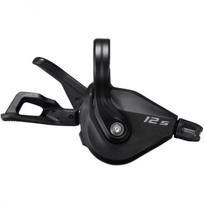 Шифтер SHIMANO DEORE, M6100-R, правый, 12 скоростей, на хомут, без индикатора, трос 2050мм с SP41 1880мм ISLM6100RA1P Шифтер SHIMANO DEORE, M6100-R, правый, 12 скоростей, на хомут, без индикатора, трос 2050мм с SP41 1880мм ISLM6100RA1P