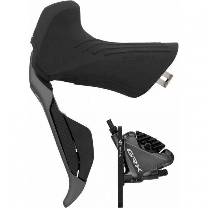 Шифтер/Тормозная ручка SHIMANO GRX, ST-RX815/BR-RX810, ЛЕВЫЙ, НА 2СК. ПОД ДИСК. ТОРМ. IRX815DLF6SC100 Шифтер/Тормозная ручка SHIMANO GRX, ST-RX815/BR-RX810, ЛЕВЫЙ, НА 2СК. ПОД ДИСК. ТОРМ. IRX815DLF6SC100
