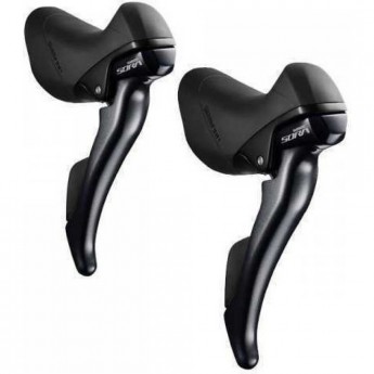 Шифтер/Тормозная ручка SHIMANO SORA, R3000, ЛЕВ/ПР, 2X9СК, ТР.+ОПЛЕТК