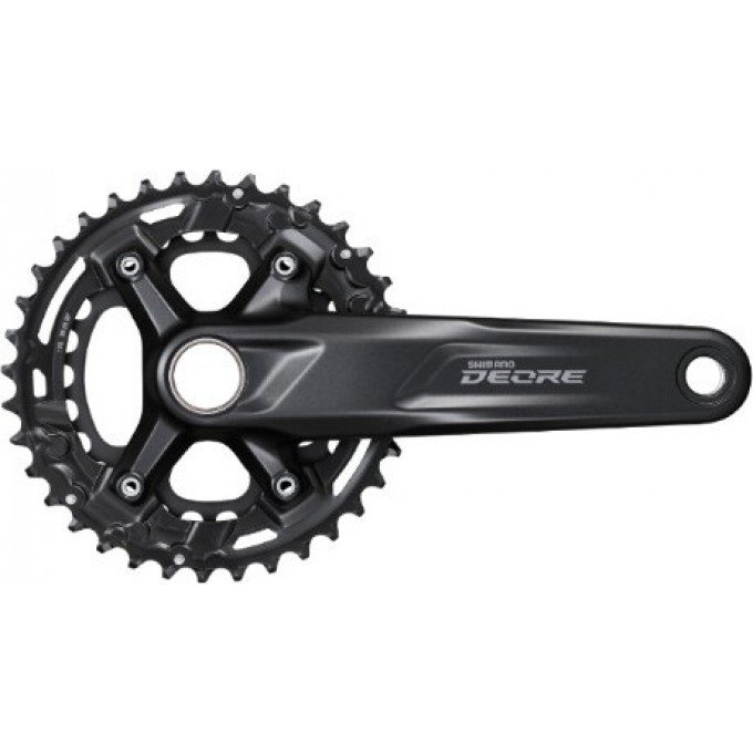 Система SHIMANO DEORE, M4100-2, для 2x10 скоростей, 175мм, интегрированный вал, 36-26T без каретки, для CL:48,8мм EFCM41002EX66 Система SHIMANO DEORE, M4100-2, для 2x10 скоростей, 175мм, интегрированный вал, 36-26T без каретки, для CL:48,8мм EFCM41002EX66