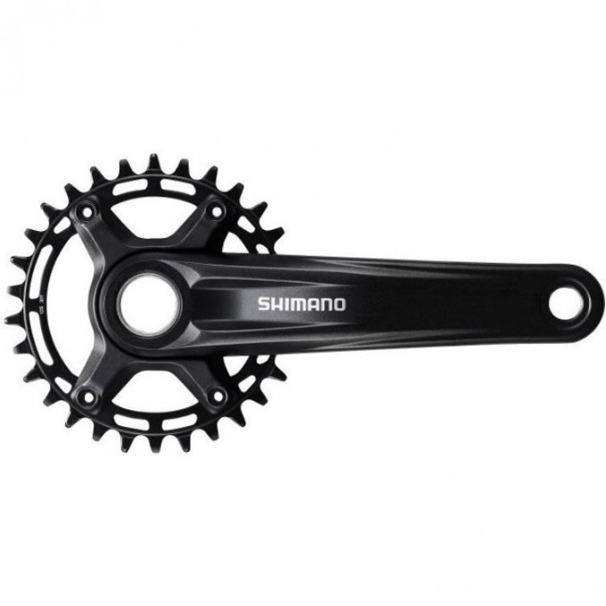 Система SHIMANO DEORE MT510-1, 12 скоростей, 170мм, интегрированный вал, 34T без каретки, для CL:52мм, черный EFCMT5101CXA4L Система SHIMANO DEORE MT510-1, 12 скоростей, 170мм, интегрированный вал, 34T без каретки, для CL:52мм, черный EFCMT5101CXA4L