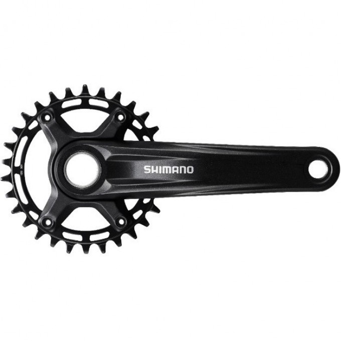 Система SHIMANO DEORE MT510-1, 12 скоростей, 175мм, интегрированный вал, 34T без каретки, для CL:52мм, черный EFCMT5101EXA4L Система SHIMANO DEORE MT510-1, 12 скоростей, 175мм, интегрированный вал, 34T без каретки, для CL:52мм, черный EFCMT5101EXA4L