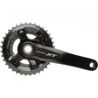 Система SHIMANO DEORE XT, M8000-2, 175мм, для 11 скоростей, 36x26T, без каретки, с бонками для CL 51.8мм/OLD 148мм