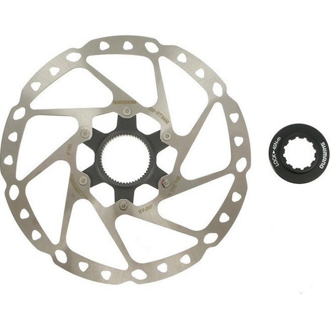 Тормозной диск SHIMANO DEORE, RT64, 203мм, C.LOCK ESMRT64L Тормозной диск SHIMANO DEORE, RT64, 203мм, C.LOCK ESMRT64L