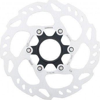 Тормозной диск SHIMANO SLX, RT70, 160мм, C.LOCK, внешние шлицы, стопорные кольца