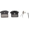 Тормозные колодки, для дисковых тормозов SHIMANO J04C, метал, с радиатором, пара, с пружин, с шплинтом Y8LW98030