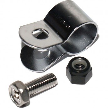 Запчасть SHIMANO хомут тормоза на тормозной рычаг, 5/8", стандартный, болт и гайка ASMCLIPCEP Запчасть SHIMANO хомут тормоза на тормозной рычаг, 5/8", стандартный, болт и гайка ASMCLIPCEP