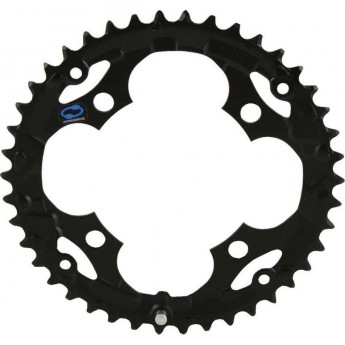 Звезда передняя для велосипеда SHIMANO ALIVIO для FC-M415, 42T, черный Звезда передняя для велосипеда SHIMANO ALIVIO для FC-M415, 42T, черный