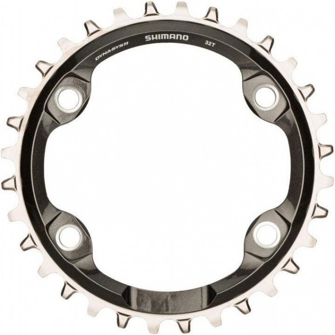 Звезда передняя SHIMANO DEORE XT SM-CRM81, 32T, для FC-M8000-1, для 1x11 скоростей, ISMCRM81A2 Звезда передняя SHIMANO DEORE XT SM-CRM81, 32T, для FC-M8000-1, для 1x11 скоростей, ISMCRM81A2